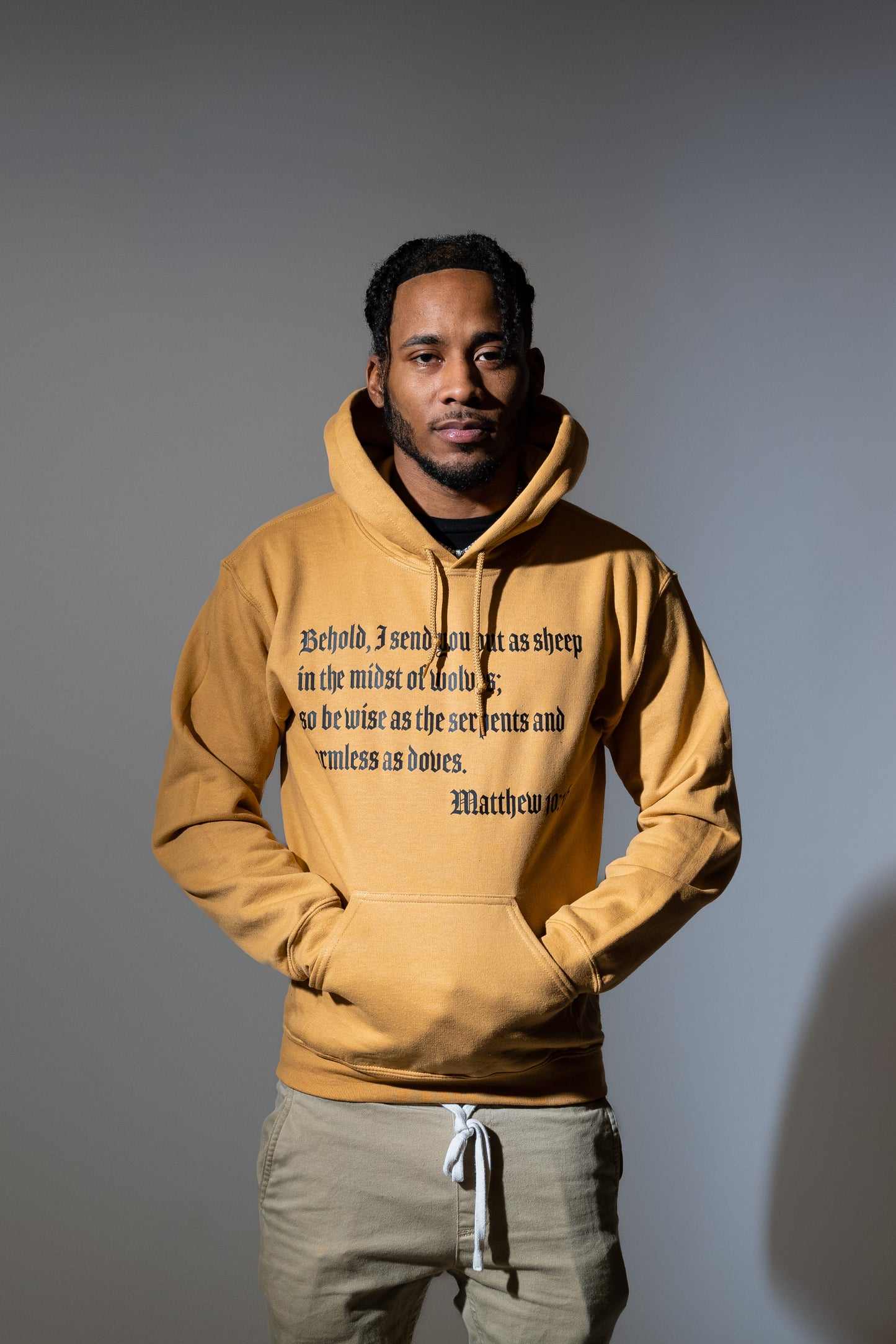 Scripture Hoodie (Brown)
