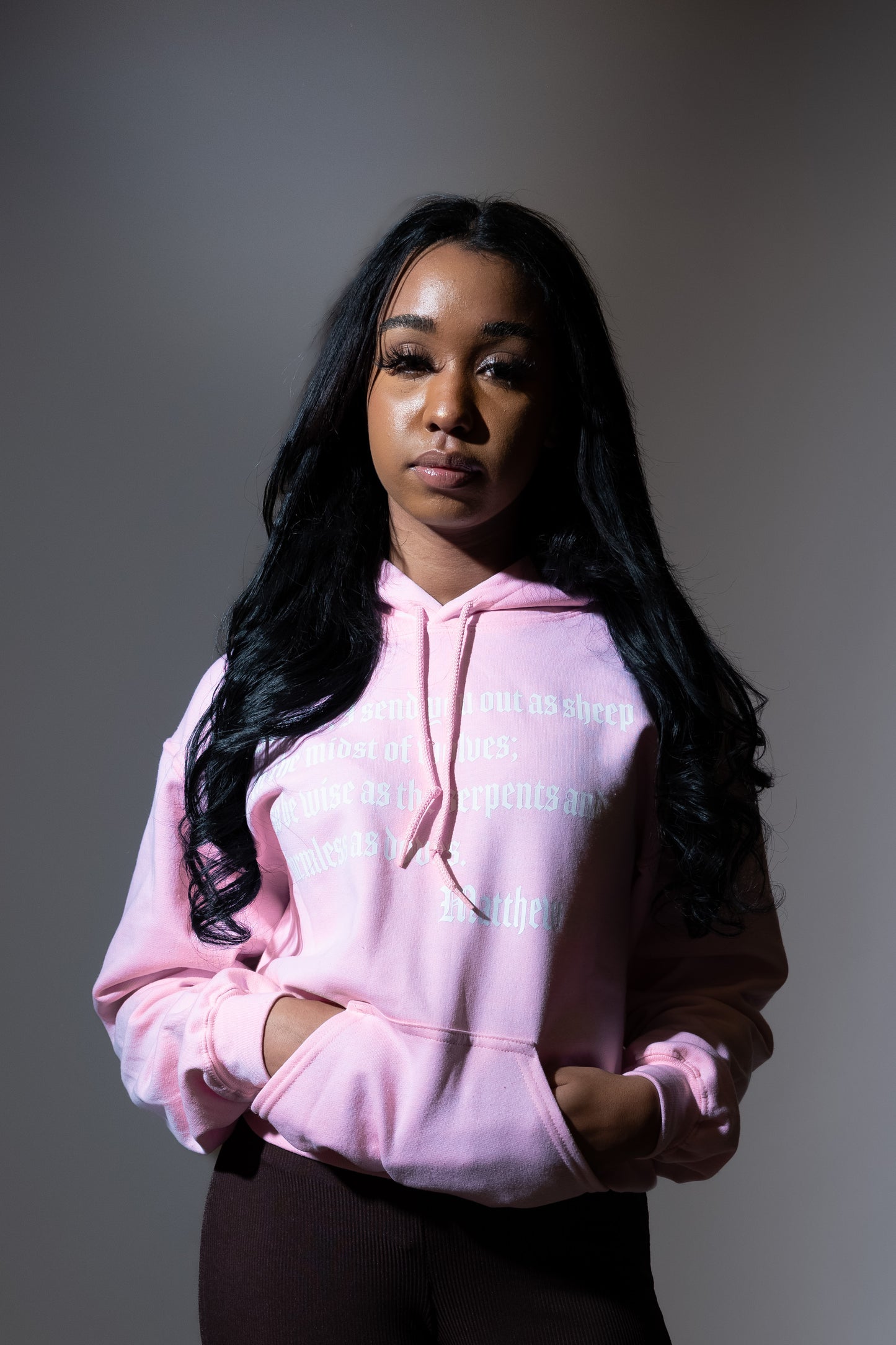 Scripture Hoodie (Pink)