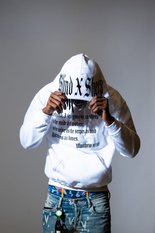 Scripture Hoodie (White)